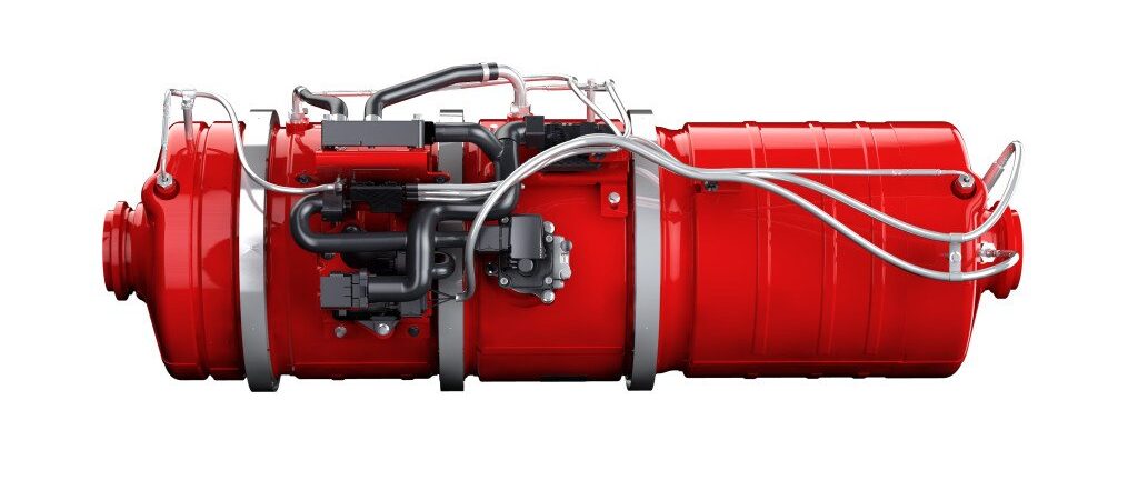 SCR single module aftertreatment